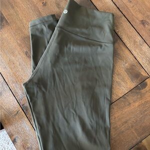 Lululemon Olive Green Align Leggings